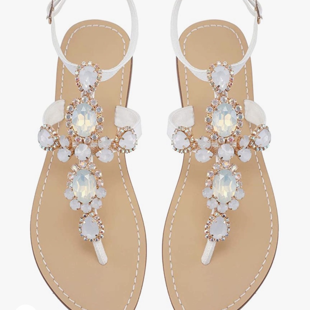 Most Modern Rhinestone Sandals